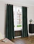 Cortinas ultratérmicas con ojales de terciopelo
