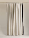 Tab Top Curtains with Stripe
