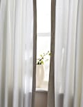 Tab Top Curtains with Stripe