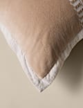 Pure Cotton Velvet Embroidery Panel Cushion