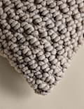 Wool Rich Bobble Embellished Cushion