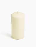 Bougie pilier large de taille moyenne