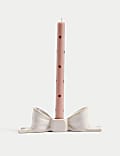 Set of 4 Heart Dinner Candles