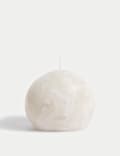 Marble Pebble Candle