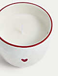 Yuzu & Pomegranate Heart Scented Candle