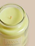 Soft Lemon Jar Candle