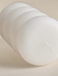 Retro Button Bobble Pillar Candle