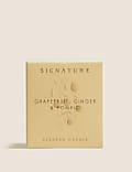 Coffret bougie parfum pamplemousse, gingembre et pomélo