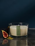 Green Tea & Fig 3 Wick Candle