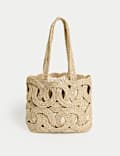 Straw Woven Tote Bag