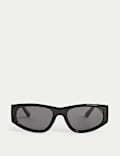 Angular Cat Eye Sunglasses