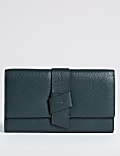 Leather Knot Detail Purse with Cardsafe™