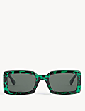 Bevelled Square Sunglasses