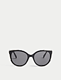 Round Cat Eye Sunglasses