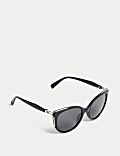 Round Cat Eye Sunglasses