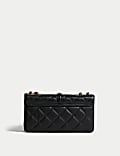 Quilted Chain Strap Cross Body Shoulder Bag