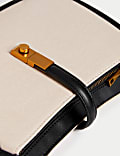 Lock Detail Shoulder Bag