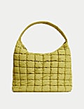 Nylon Quilted Shoulder Bag