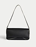 Faux Leather Shoulder Bag