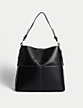 Faux Leather Shoulder Bag