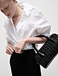 Quilted Bowler Bag