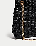 Quilted Chain Strap Shoulder Grab Bag