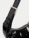 Faux Leather Cross Body Bag