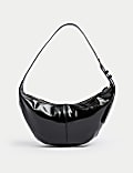 Faux Leather Cross Body Bag