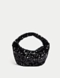 Sequin Top Handle Grab Bag