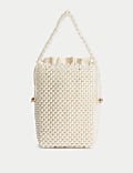 Beaded Drawstring Grab Bag