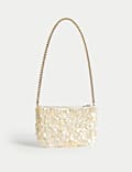 Sac à bandoulière chaîne en perles