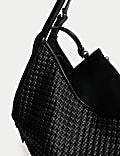 Faux Leather Tote Bag