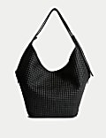 Faux Leather Tote Bag