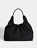 Sac à bandoulière et motif ruché