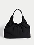 Sac à bandoulière et motif ruché