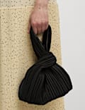 Sac à main plissé