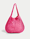 Woven Top Handle Shopper