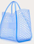 Bolso de mano de goma