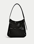 Sac à bandoulière tissé en tissu