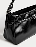 Buckle Baguette Bag