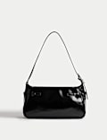 Buckle Baguette Bag