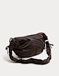 Tas Bahu Selempang Lipatan Ketat Nilon