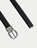 Leather Reversible Jeans Belt