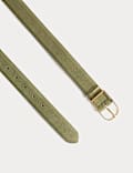 Suede Refined Buckle Belt