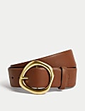 Faux Leather Waist Belt