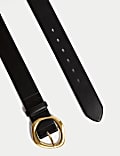 Faux Leather Waist Belt