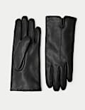 Leather Cashmere Lined Gloves
