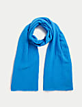 Linen Blend Textured Scarf