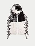 Knitted Tassel Scarf