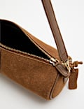 Suede Cross Body Bag